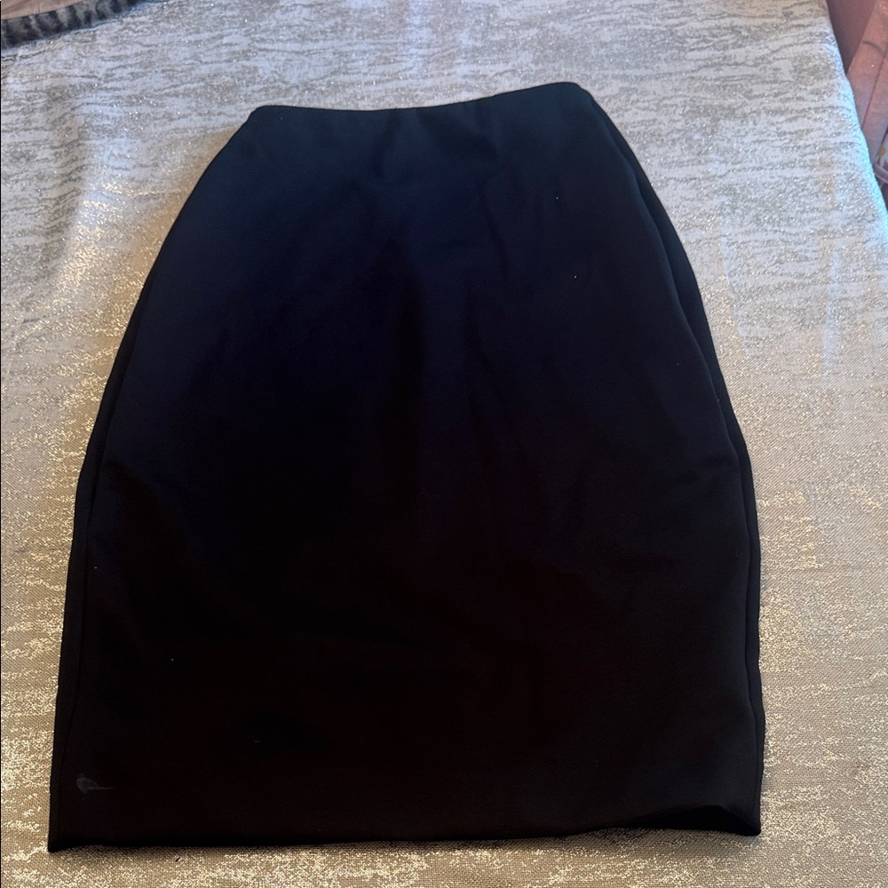 Express Black Pencil Skirt body contour- Sleek Workwear